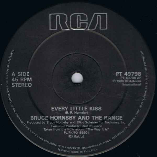 Bruce Hornsby And The Range : Every Little Kiss (12")