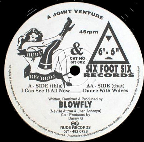 Blowfly (2) : I Can See It All Now / Dance With Wolves (12")