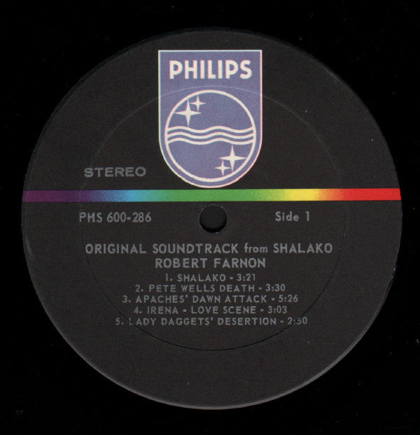 Robert Farnon : Shalako (Original Motion Picture Sound Track) (LP, Album)