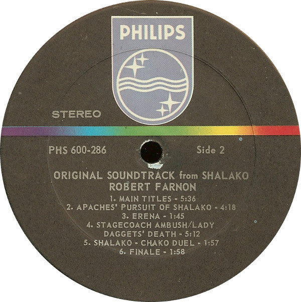 Robert Farnon : Shalako (Original Motion Picture Sound Track) (LP, Album)