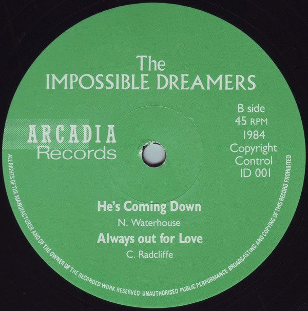 The Impossible Dreamers : This House Built On Sand (12")