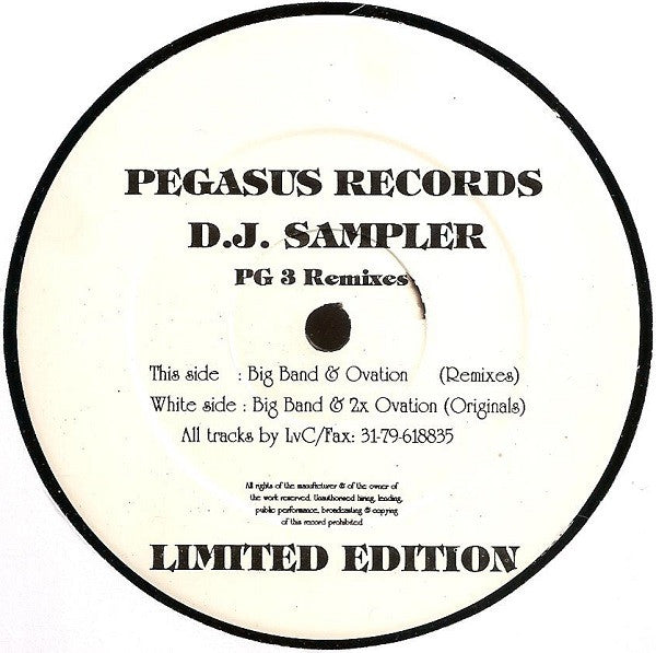LvC* : PG 3 Remixes (12", Ltd)