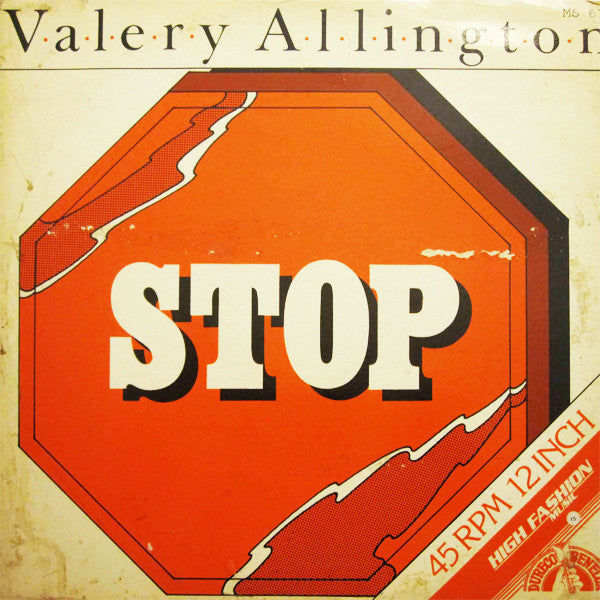 Valery Allington : Stop (12")