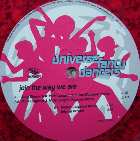 Universe Fancy Dancers : Join The Way We Are (12", Red)