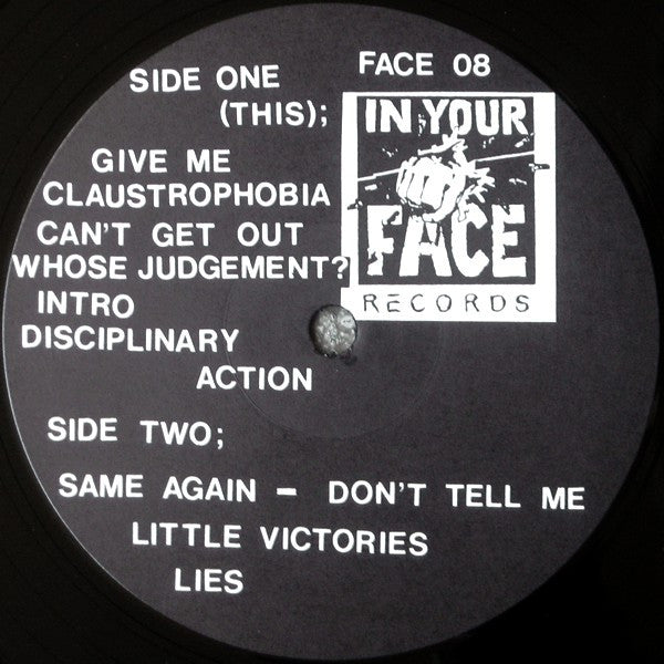 Force Fed : Claustrophobia (LP, Album)