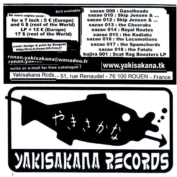 The Fatals : Slave My Soul (7", EP)