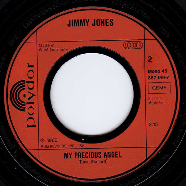 Jimmy Jones : Good Timin' (7", Single, Mono, RE)