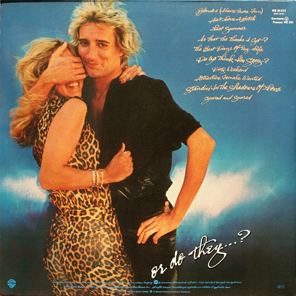 Rod Stewart : Blondes Have More Fun (LP, Album, Gat)