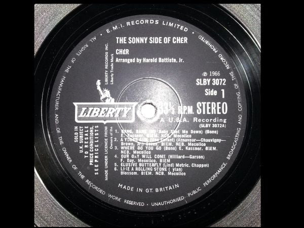 Cher : The Sonny Side Of Chér (LP, Album)