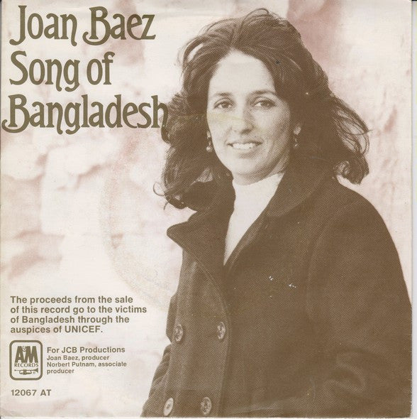 Joan Baez : Song Of Bangladesh (7", Single)