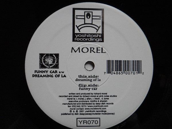 Morel : Funny Car (Love Is Dead) (12")