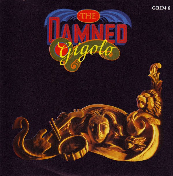 The Damned : Gigolo (7", Single, Ltd, Blu)