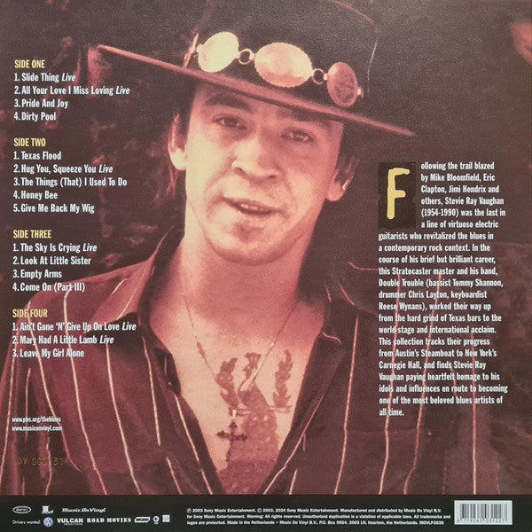 Stevie Ray Vaughan : Martin Scorsese Presents The Blues (2xLP, Comp, Ltd, Num, RE, Tra)