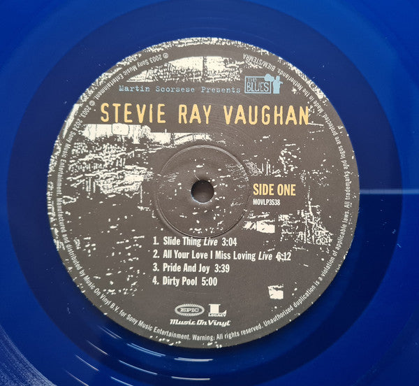 Stevie Ray Vaughan : Martin Scorsese Presents The Blues (2xLP, Comp, Ltd, Num, RE, Tra)