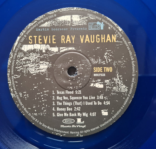 Stevie Ray Vaughan : Martin Scorsese Presents The Blues (2xLP, Comp, Ltd, Num, RE, Tra)