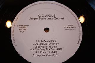 Jørgen Svare Jazz Quartet Featuring Rolf Ericson And Doug Raney : C.C.Apolis (LP, Album)