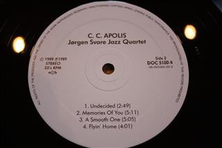 Jørgen Svare Jazz Quartet Featuring Rolf Ericson And Doug Raney : C.C.Apolis (LP, Album)