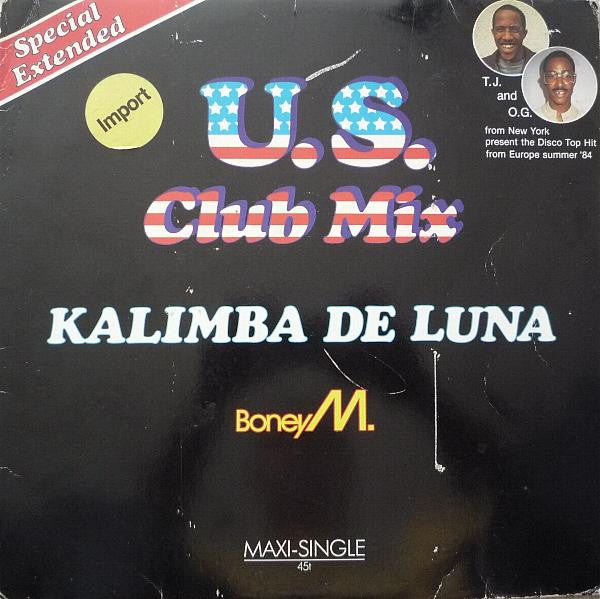 Boney M. : Kalimba De Luna (Special Extended U.S. Club Mix) (12", Maxi, Promo)