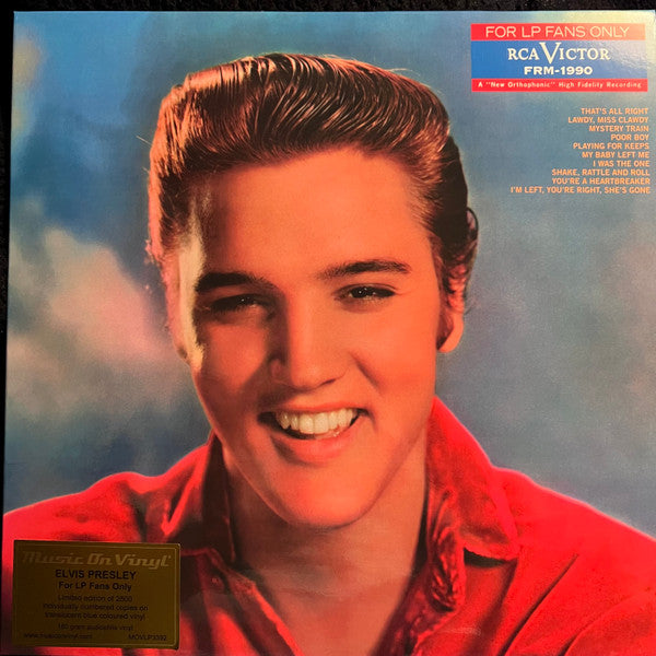 Elvis Presley : For LP Fans Only (LP, Comp, Ltd, Num, RE, 180)