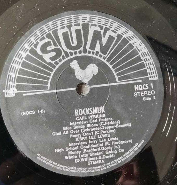 Chuck Berry, Carl Perkins, Bo Diddley, Jerry Lee Lewis : Rock Smuk (LP, Comp)