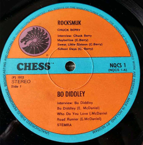 Chuck Berry, Carl Perkins, Bo Diddley, Jerry Lee Lewis : Rock Smuk (LP, Comp)