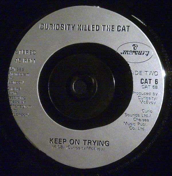 Curiosity Killed The Cat : Name & No. (7", Single, Sil)
