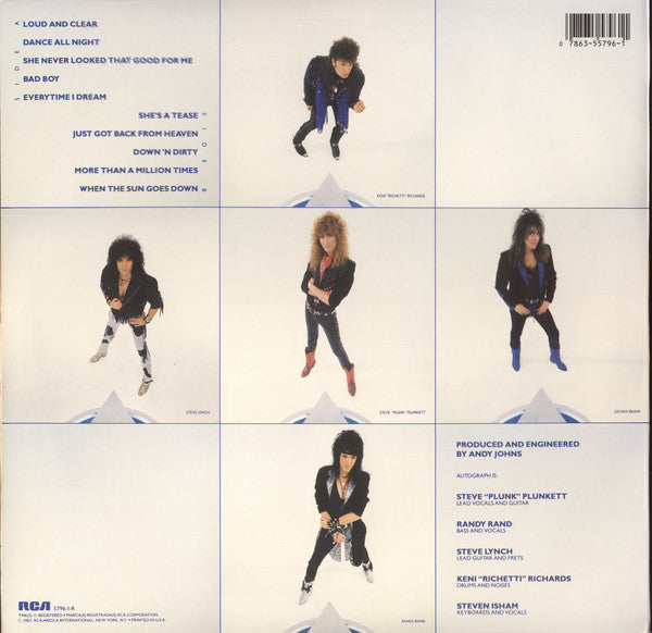 Autograph (2) : Loud And Clear (LP, Album)