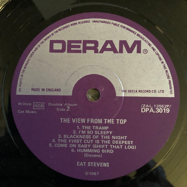 Cat Stevens : The View From The Top (2xLP, Comp, Mono)