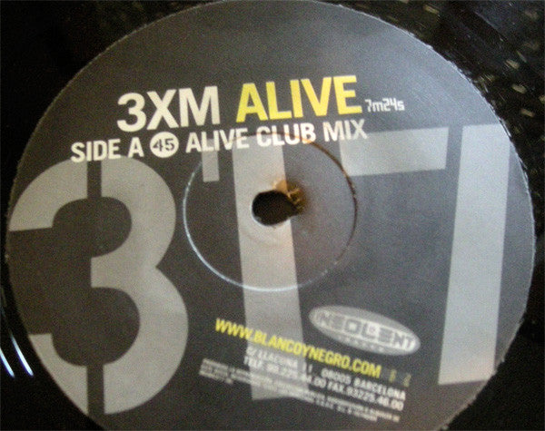 3XM : Alive (12")