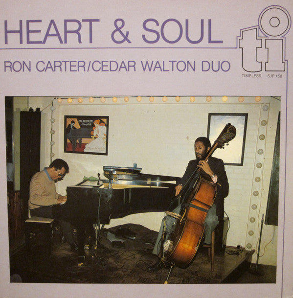 Ron Carter / Cedar Walton Duo : Heart & Soul (LP, Album)