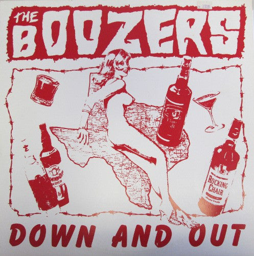 The Boozers : Down And Out (LP)