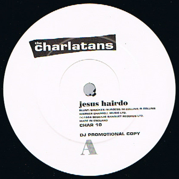 The Charlatans : Jesus Hairdo (12", Promo)