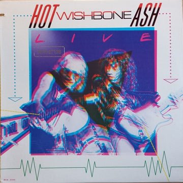 Wishbone Ash : Hot Ash Live (LP, Album, Glo)