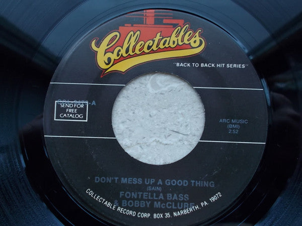 Fontella Bass & Bobby McClure / Fontella Bass : Don't Mess Up A Good Thing / Recovery (7", RE)