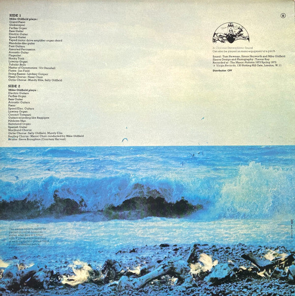 Mike Oldfield : Tubular Bells (LP, Album, RP)