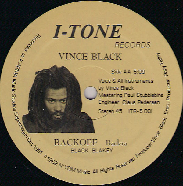 Vince Black : I-Step / Backoff (12")