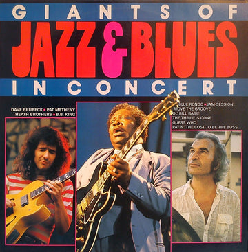 Various : Giants Of Jazz & Blues In Concert (LP, Album)