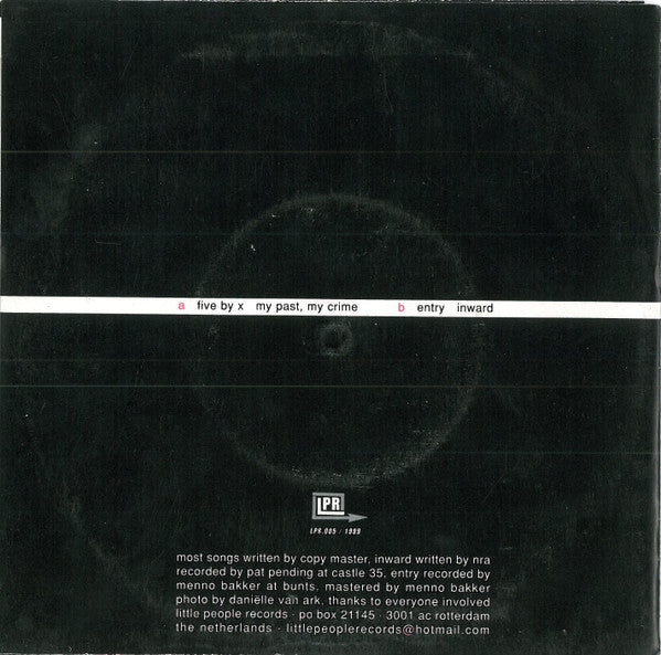 Copy Master : Five By X (7")