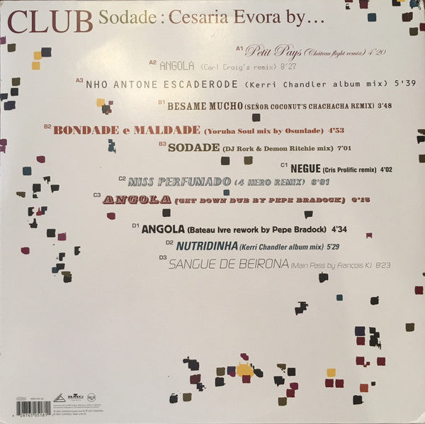 Cesaria Evora : Club Sodade (Cesaria Evora By...) (2x12", Comp)