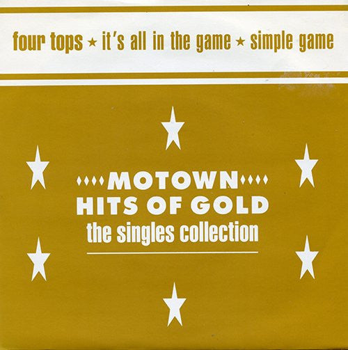 Four Tops : It's All In The Game / Simple Game (7", Single)