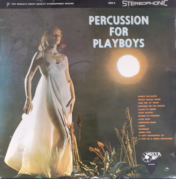 Various : Percussion For Playboys (LP, Comp)