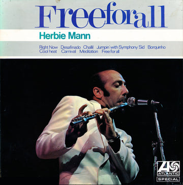 Herbie Mann : Free For All (LP, Album, RE)