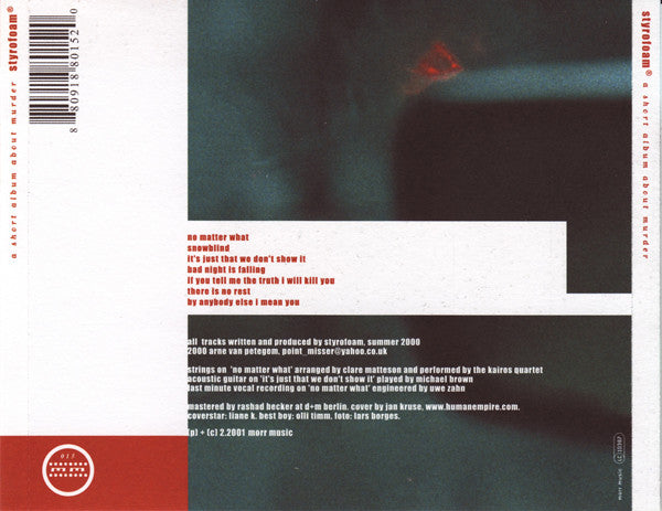 Styrofoam : A Short Album About Murder (CD, Album, RE)