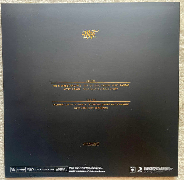 Bruce Springsteen : The Wild, The Innocent &  The E Street Shuffle (LP, Album, Ltd, Num, RE, 180)