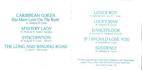 Billy Ocean : Suddenly (CD, Album, RE)