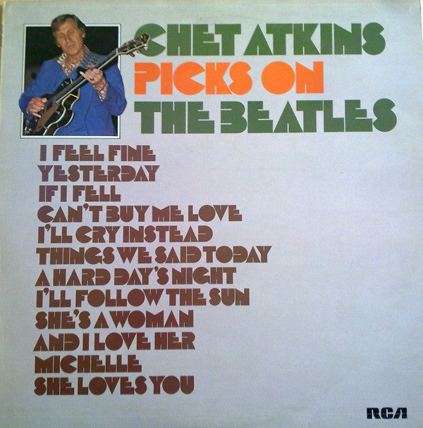 Chet Atkins : Picks On The Beatles (LP, Album, RE)