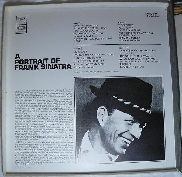 Frank Sinatra : A Portrait Of Frank Sinatra (2xLP, Comp + Box)