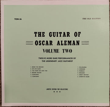 Oscar Aleman : The Guitar Of Oscar Aleman Volume Two (LP, Comp)