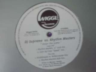 DJ Supreme Vs. Rhythm Masters : Enter The Scene (12")
