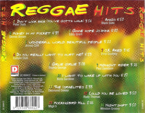 Various : Reggae Hits (CD, Comp)